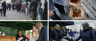 Bondens marknad avslutar säsongen – så rapporterade vi