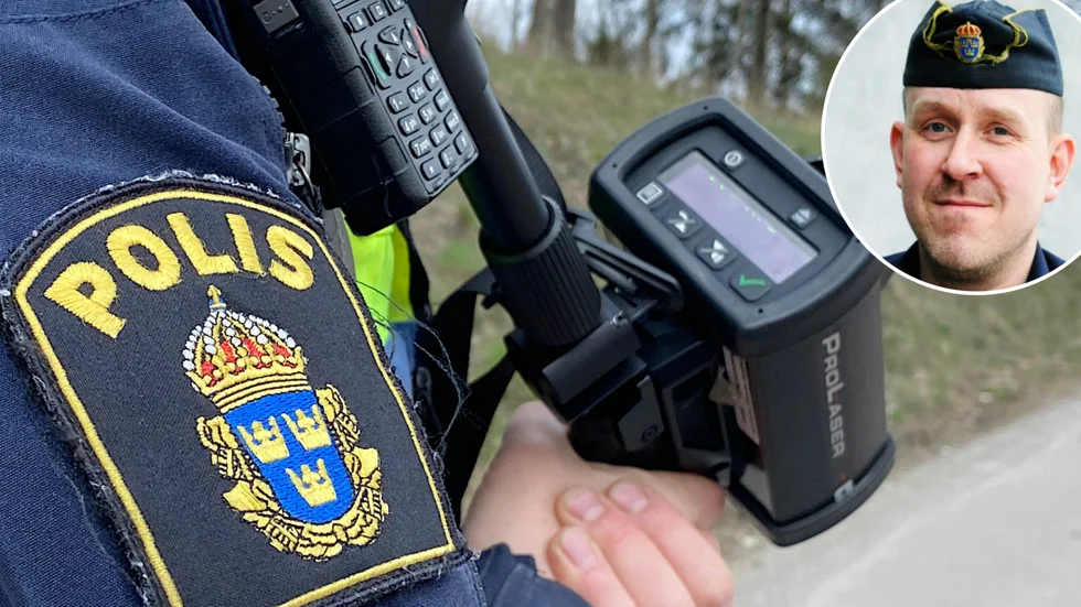 Västervikspolisen Fredrik Westerholm menar att den nya striktare policyn har gett resultat.