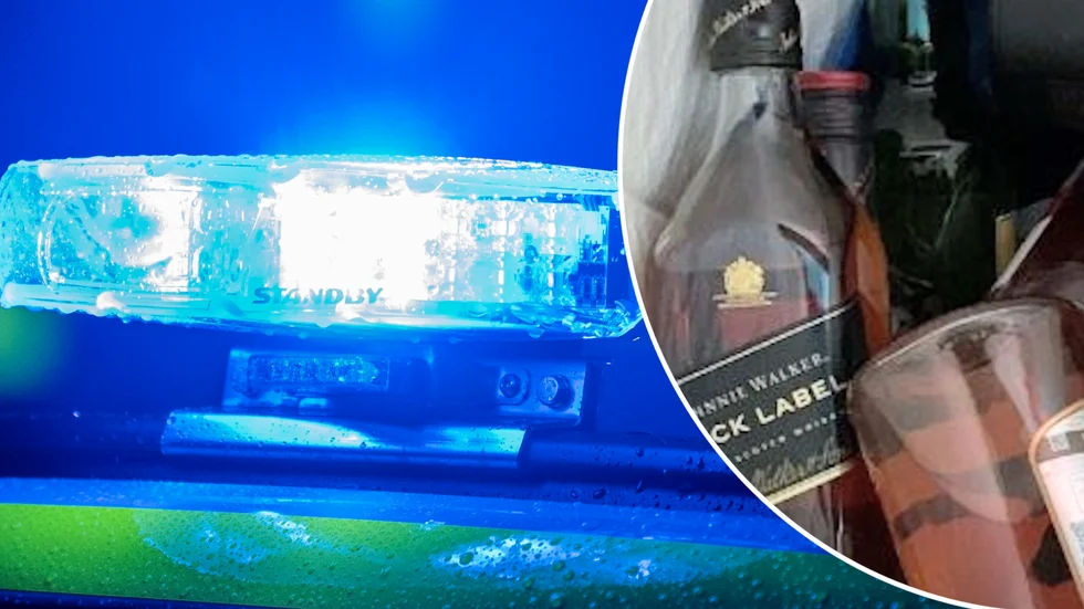 Polisen tog sprittjuvar