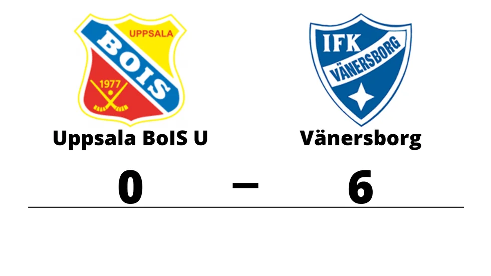 Uppsala Dam U förlorade mot IFK Vänersborg