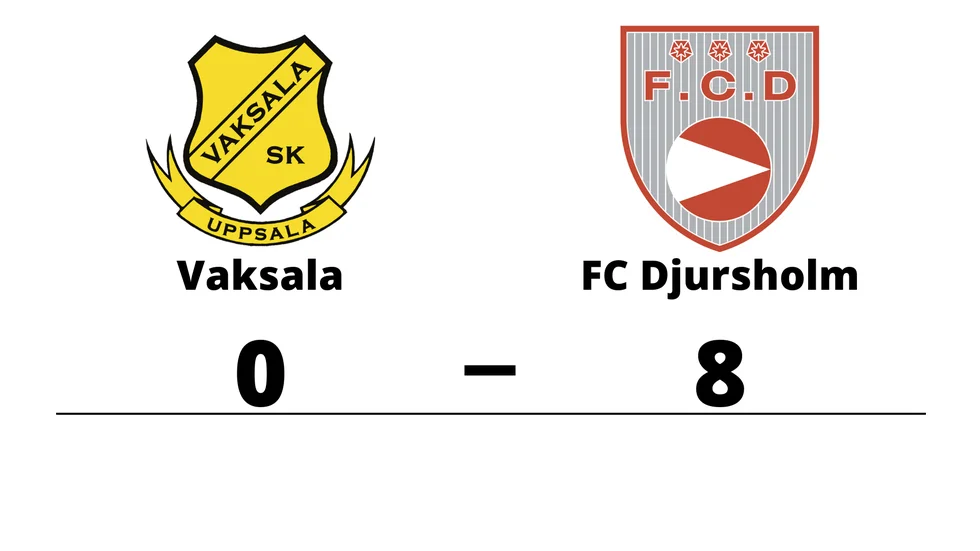 Vaksala SK förlorade mot FC Djursholm