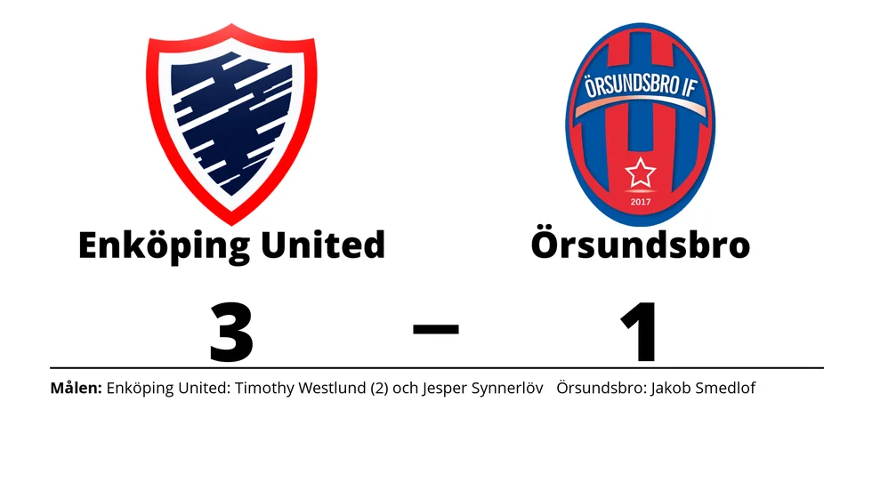 Enköping United FK vann mot Örsundsbro IF