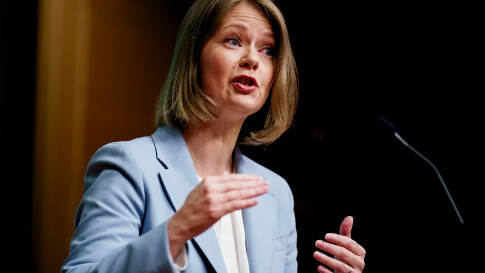 Norges centralbank, med chefen Ida Wolden Bache, fortsätter strama åt penningpolitiken med ännu en räntehöjning. Arkivbild