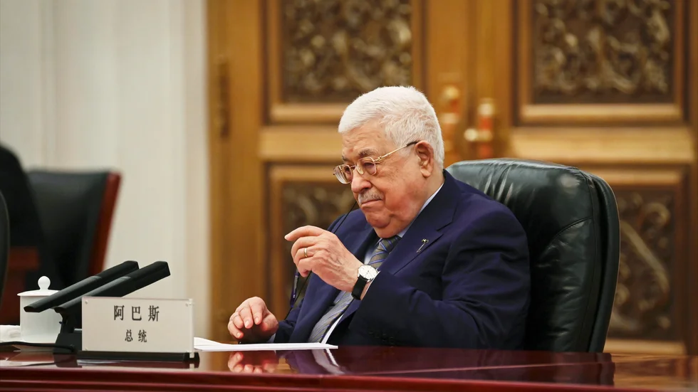 Palestiniernas ledare på Västbanken, Mahmud Abbas. Arkivbild.