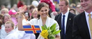 Yra när Victoria besöker Åland