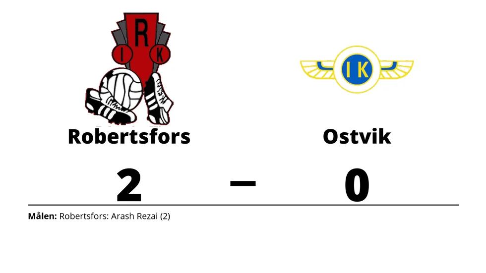 Robertsfors IK vann mot Ostvik IK/DIF