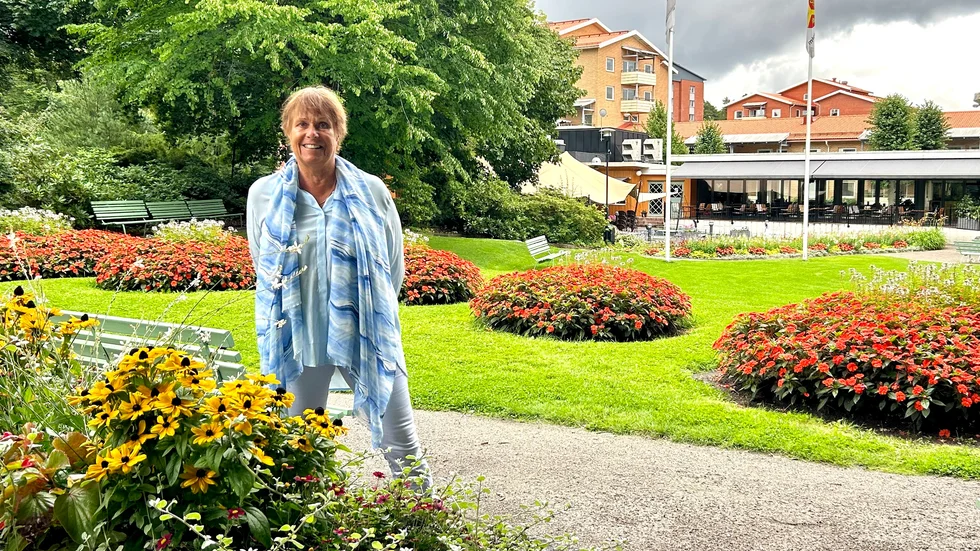 Ewa Callhammar (L) vill att kommunen inför återbruk av blommor.