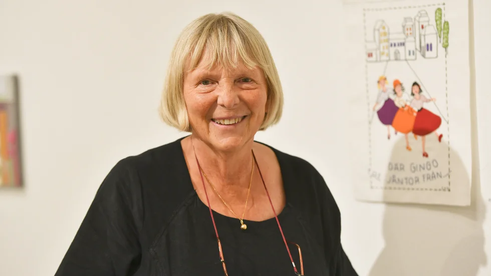 Eva Albrektson Norberg är en av de utställande konstnärerna under rubriken "Sju minuter till centrum".