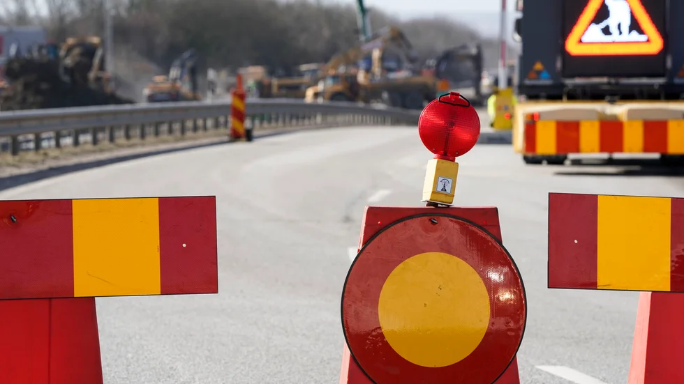 Regeringen har valt ut elva svenska infrastrukturprojekt, bland annat upprustning av E22 och E4, för en ansökan om EU-stöd. Arkivbild.