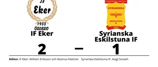 Alagi Sosseh enda målskytt när Syrianska Eskilstuna IF föll