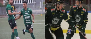 Den grönsvarta paletten skiftar i oro på is och förväntan på gräs