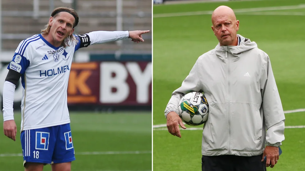 Ari Skúlason och Tony Martinsson.