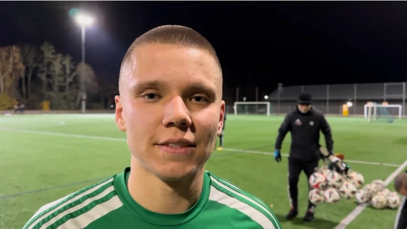 Daniel Norrby var en av fem provspelare på träningen i onsdags och ska enligt planerna spela mot Sirius U19 på måndag kväll i Uppsala.