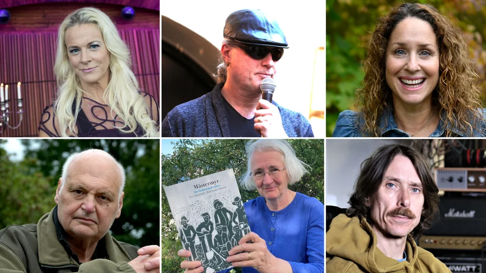 En hel mängd artister och poeter är aktuella för framträdanden på ön: Malena Ernman, Johan Seige, Sara Sommerfeld, Göran Greider, Eva Sjöstrand är några av dem. Mattias Bärjed är på bild för att hans musik prisats.