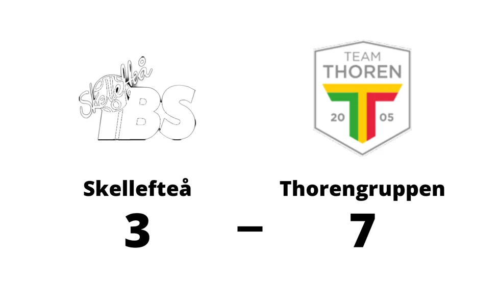 Skellefteå IBS förlorade mot Team Thorengruppen SK