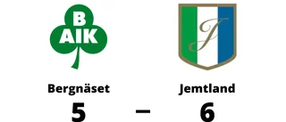 Bergnäset föll i förlängningen mot Jemtland