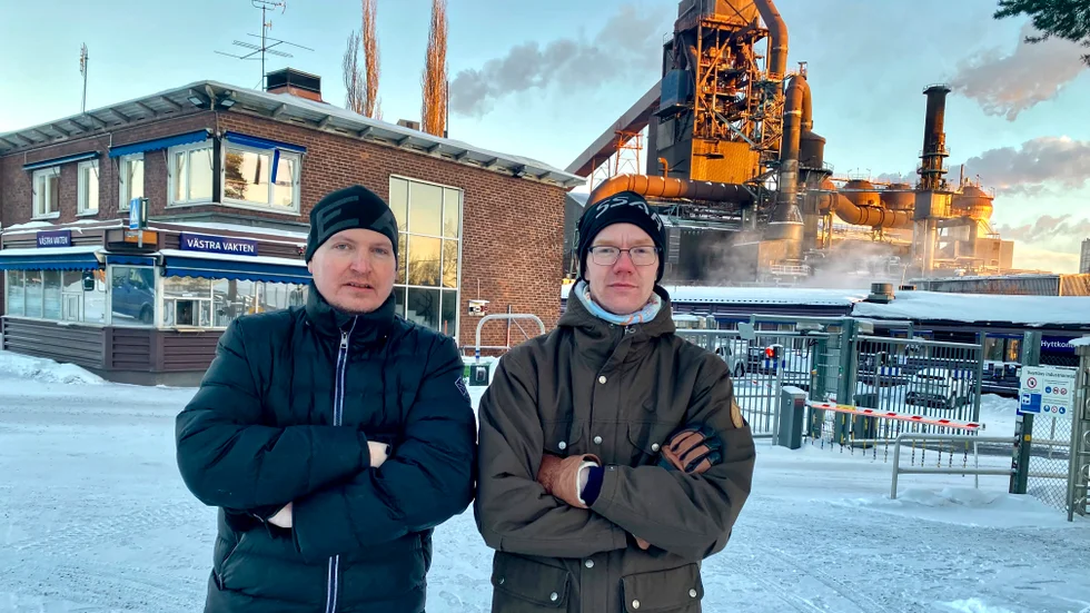 SSAB-elektrikerna Mikael Lundkvist och Johan Enoksson riktar skarp kritik mot den internutbildning av elektriker som ståljätten genomför.