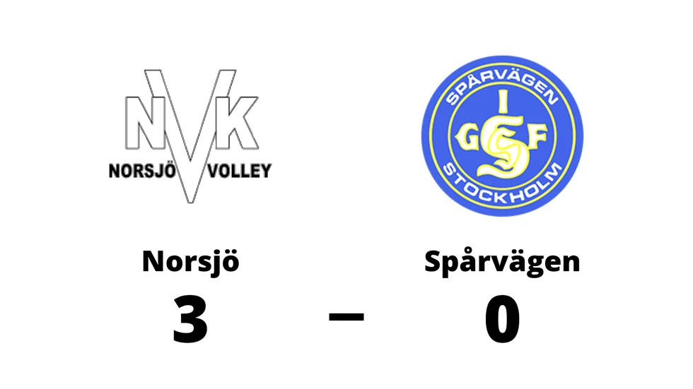Norsjö VBK vann mot Spårvägen