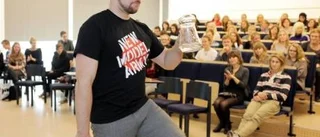 Priftis inspirerade elever inför tävling i estradpoesi
