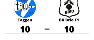 BK Brio F1 kryssade borta mot Taggen