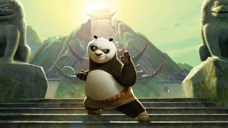 "Kung fu panda", om den klumpige Po som drömmer om att bli kung fu-krigare, är både vacker, smart och rolig. Och den har framför allt en panda i huvudrollen.