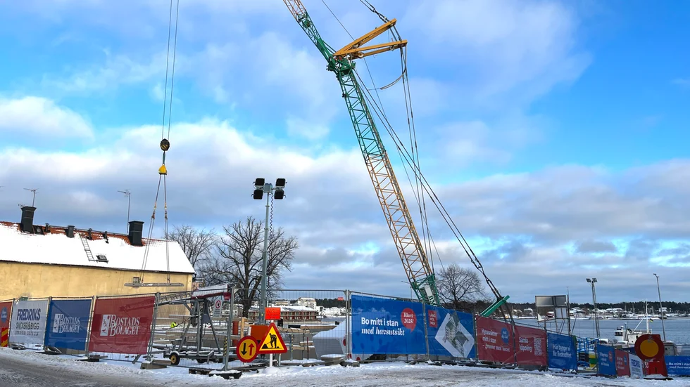 Långholmen, byggnation, Bostadsbolaget i Västervik