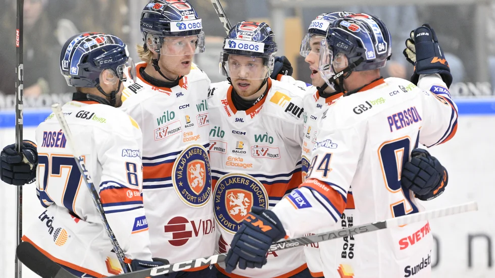 Växjö Lakers blev tvåa i CHL-tabellen och ställs mot 15-placerade Ingolstadt i åttondelsfinal. Arkivbild.