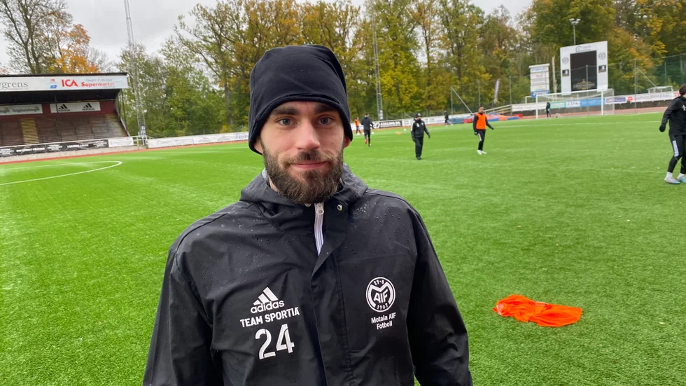 Tarik Hamza är redo för Motala AIF:s match i norrettan mot Dalkurd på lördagen.