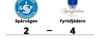 Fyrisfjädern besegrade Spårvägen med 4-2