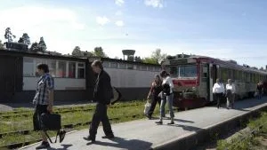 I fokus. Det har blivit debatt om Gamleby station. Ska den flyttas eller vara kvar och rustas upp?Foto: HANS BRANDIN