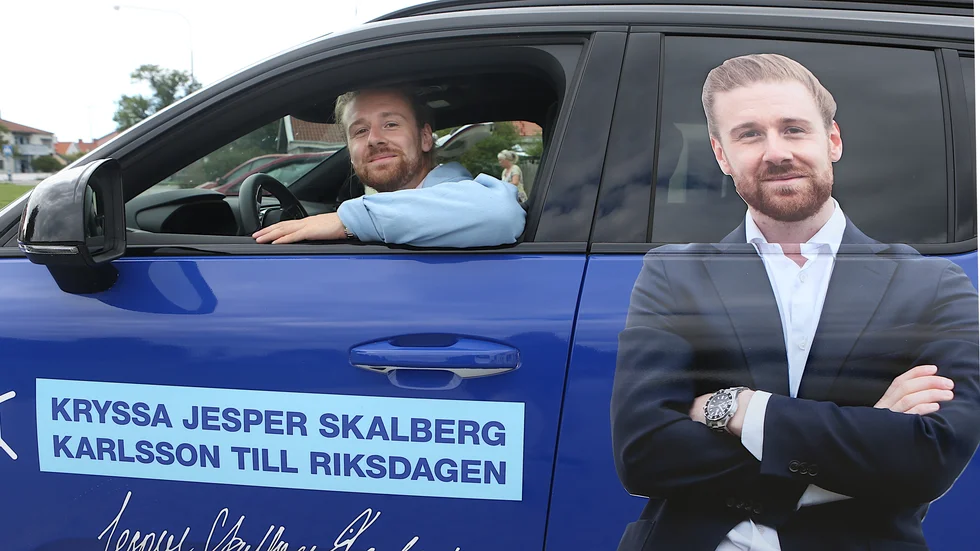 Jesper Skalberg Karlsson (M) blev inröstad i riksdagen och är nu nöjd med en statsbudget som innebär sämre service för oss gotlänningar.