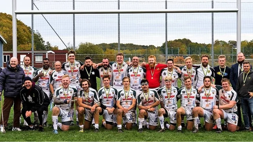 Lagen som vann SM-brons i 15-manna rugby.