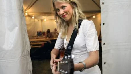 Jenny Almsenius på Visfestivalen 2010.Arkivfoto: Anders Steiner