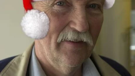 Tomten Christer Warfvinge.Montage: Kalle Masth