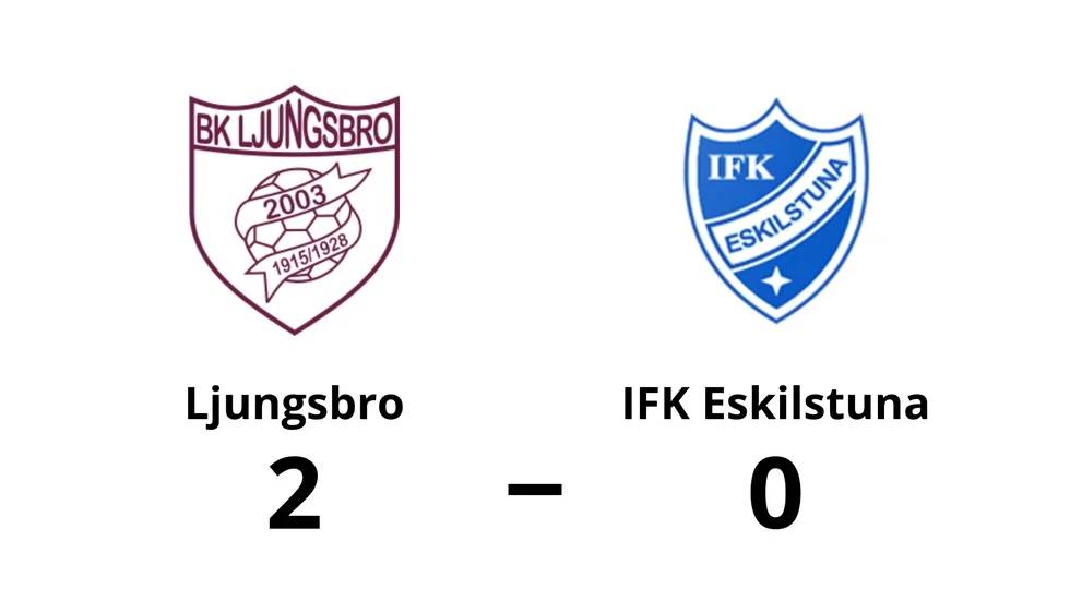 BK Ljungsbro vann mot IFK Eskilstuna