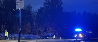 Här leds trafiken om – på cykelbanan • En förd till sjukhus