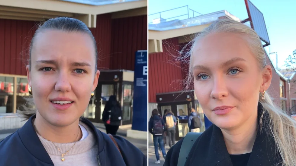 Julia Claesson och Minna Sörell studerar på Luleå tekniska universitet. De tar båda studielån. Minna Sörell behöver lånet för att klara sig, men tror inte det blir svårt att betala tillbaka det. "För jag tänker att jag ska få ett bra jobb efter min utbildning, säger hon."
