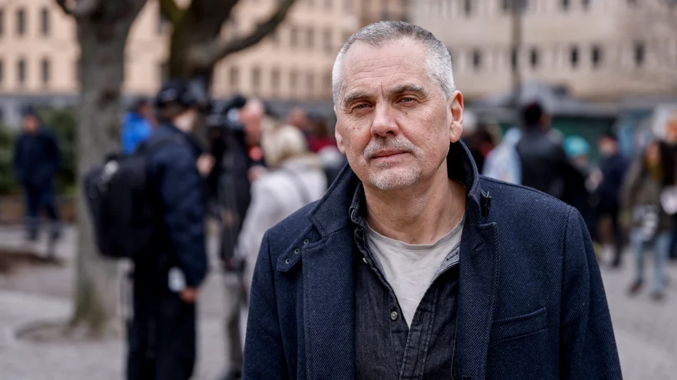 Erik Larsson, ordförande för Reportrar utan gränser Sverige.