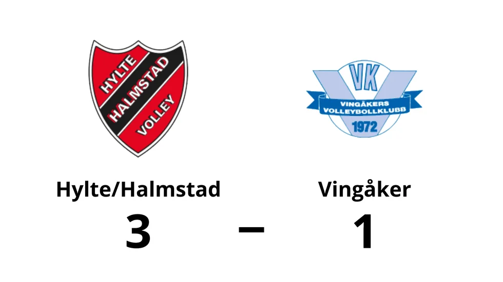 Hylte/Halmstad vann mot Vingåker