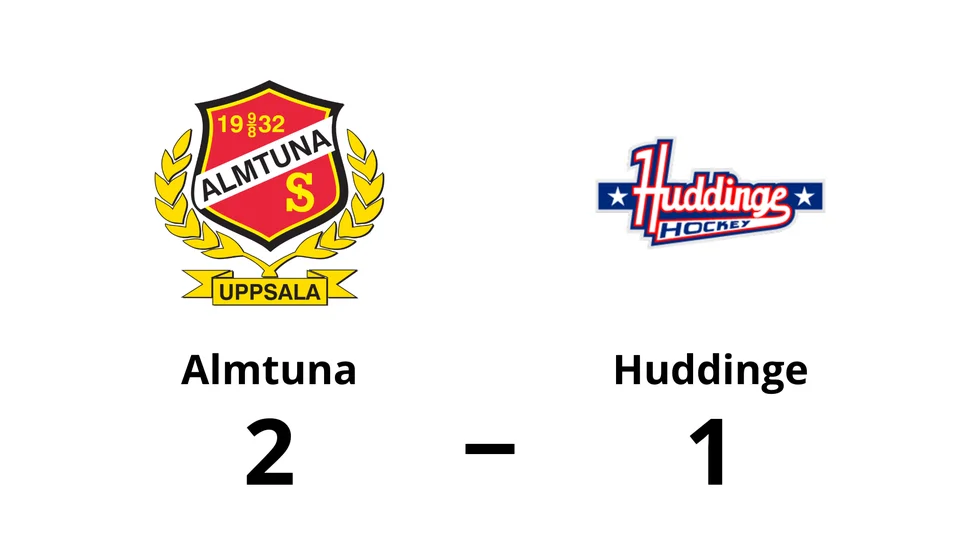Almtuna vann mot Huddinge IK