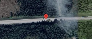 Stopp på E20 på grund av en olycka
