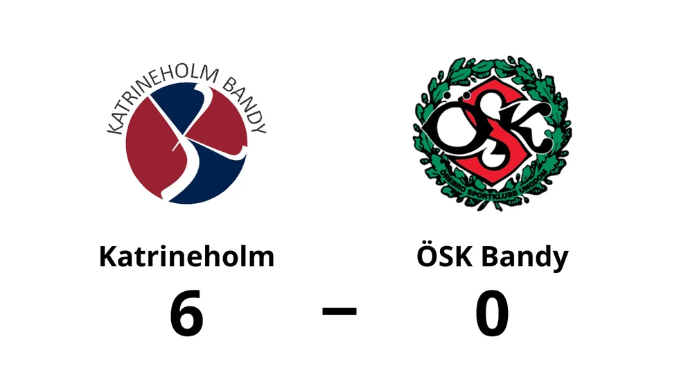 Katrineholm Bandy vann mot ÖSK Bandy