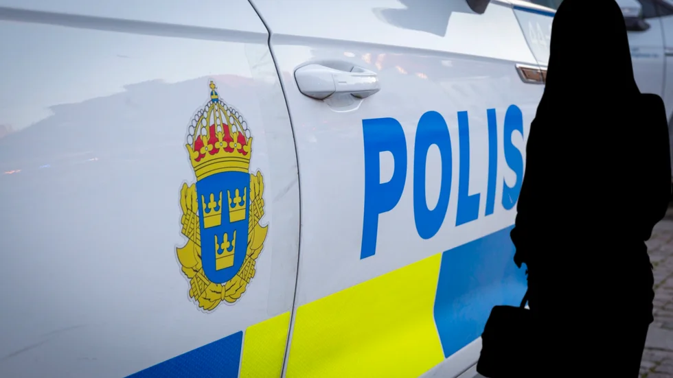Polisen tog med en knarkpåverkad kvinna för provtagning.