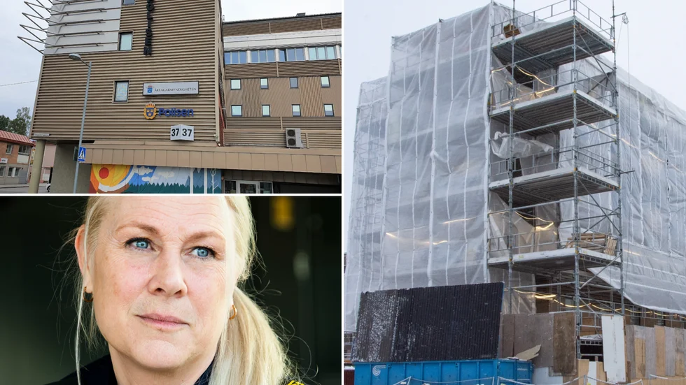 Det nuvarande polishuset i Rättscentrum genomgår stora renoveringar och har även haft mögelproblem de senaste åren. "Läget är ansträngt. Att sitta i förhör och annat med ständigt pågående byggarbeten är inte optimalt", säger tillförordnade lokalpolisområdeschefen Petra Hinterthaner. 