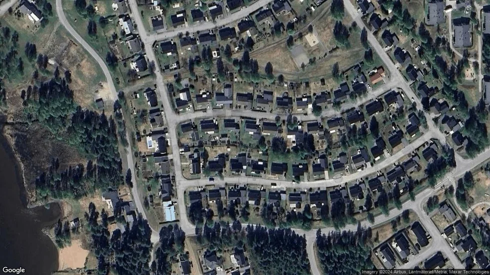Området kring Vallvägen 8