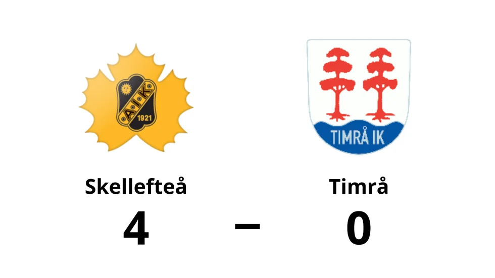 Skellefteå AIK vann mot Timrå