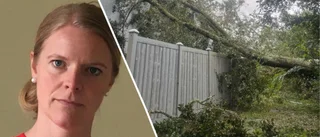 Uppsalabon Sara skulle på bröllop – hamnade mitt i orkanen Milton