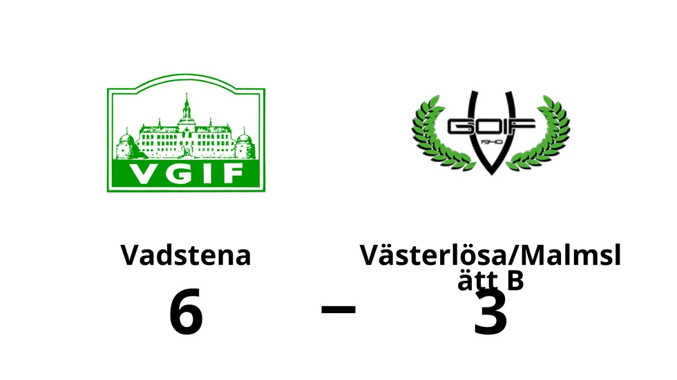 Vadstena GIF vann mot Västerlösa/Malmslätt B