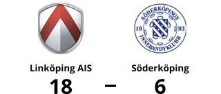 Målfest för Linköping AIS hemma mot Söderköping