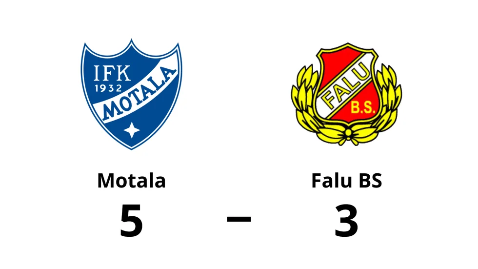 IFK Motala vann mot Falu BS